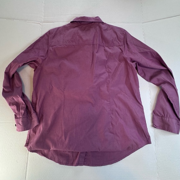 J.Jill Long Sleeve Button Down Shirt – 100% Cotton – Women’s Large - Picture 3 of 8